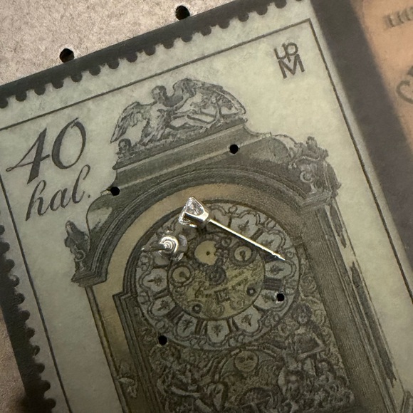 14kt solid white gold solitaire cushion stud piercing earrings Dainty minimalist - Picture 6 of 7